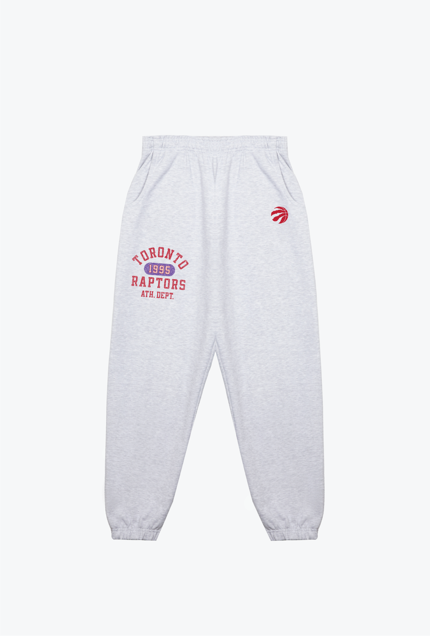 Pantalon de jogging poids lourd Athletic Club des Toronto Raptors - Cendre