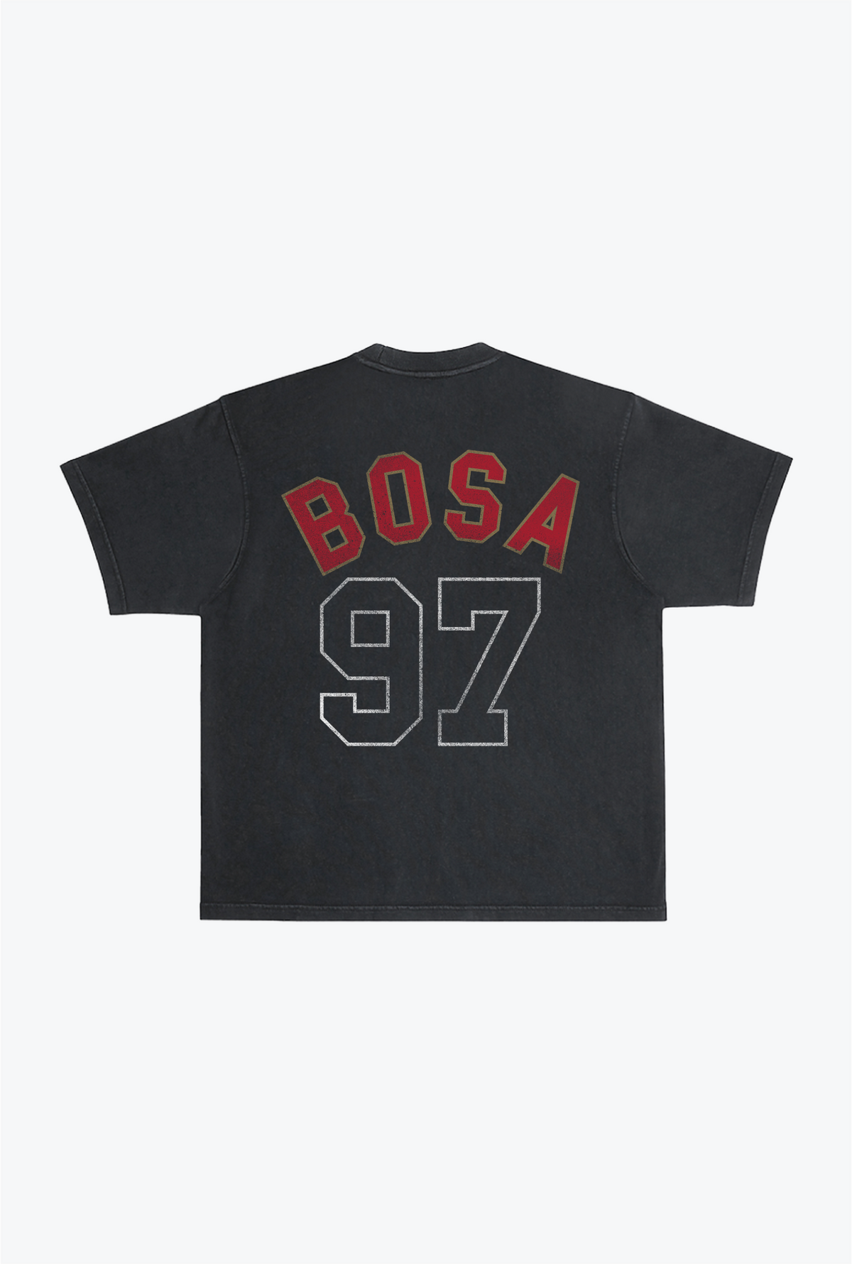 T-shirt épais teint en pièce Nick Bosa - Noir