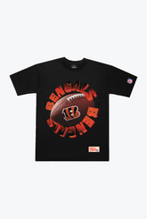 Cincinnati Bengals Spiral Heavyweight T-Shirt - Schwarz