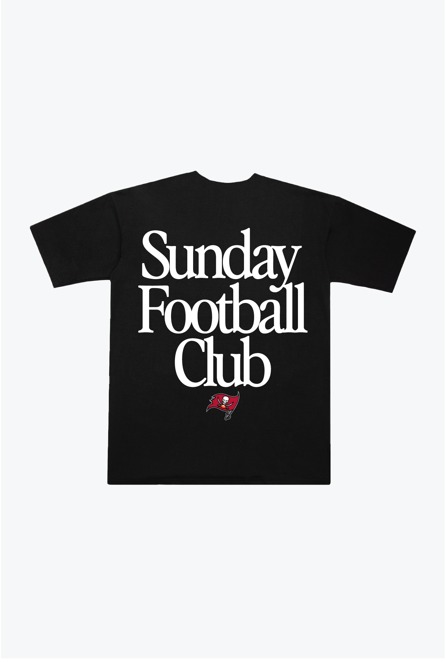 Tampa Bay Buccaneers Sunday Football Club Heavyweight T-Shirt - Black