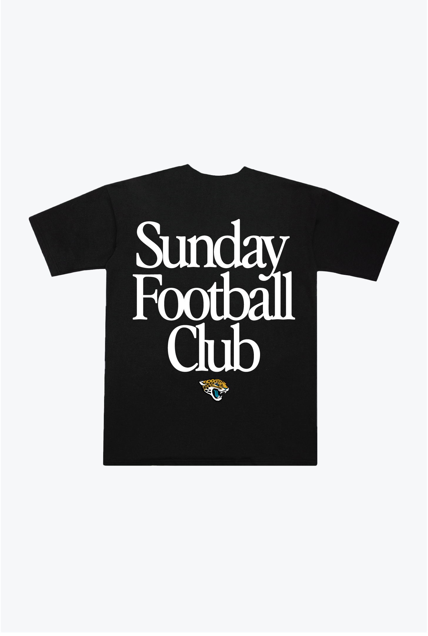 Jacksonville Jaguars Sunday Football Club Heavyweight T-Shirt - Black