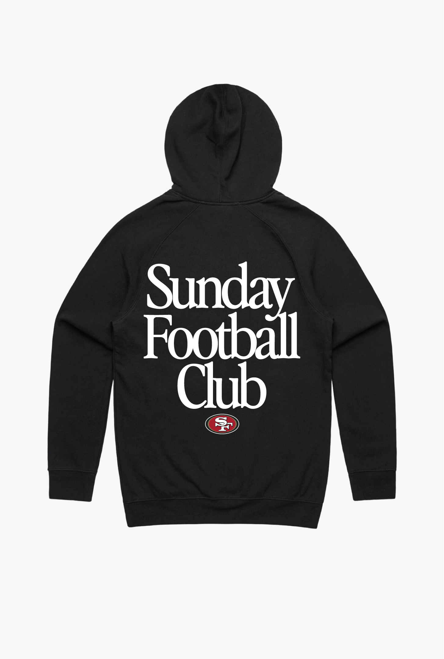 San Francisco 49ers Sunday Football Club Hoodie - Black