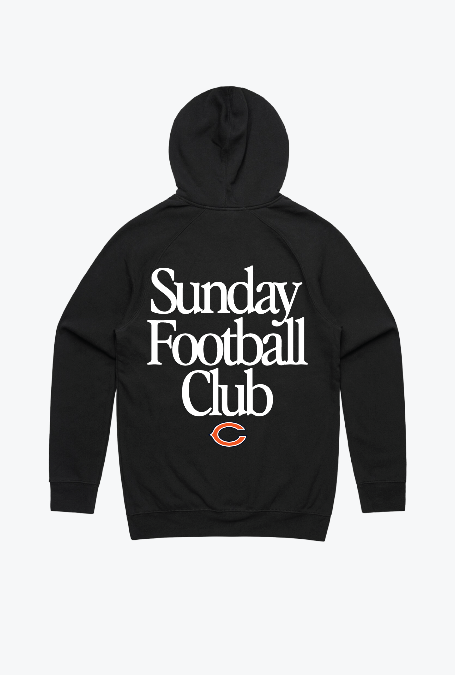 Chicago Bears Sunday Football Club Hoodie - Black