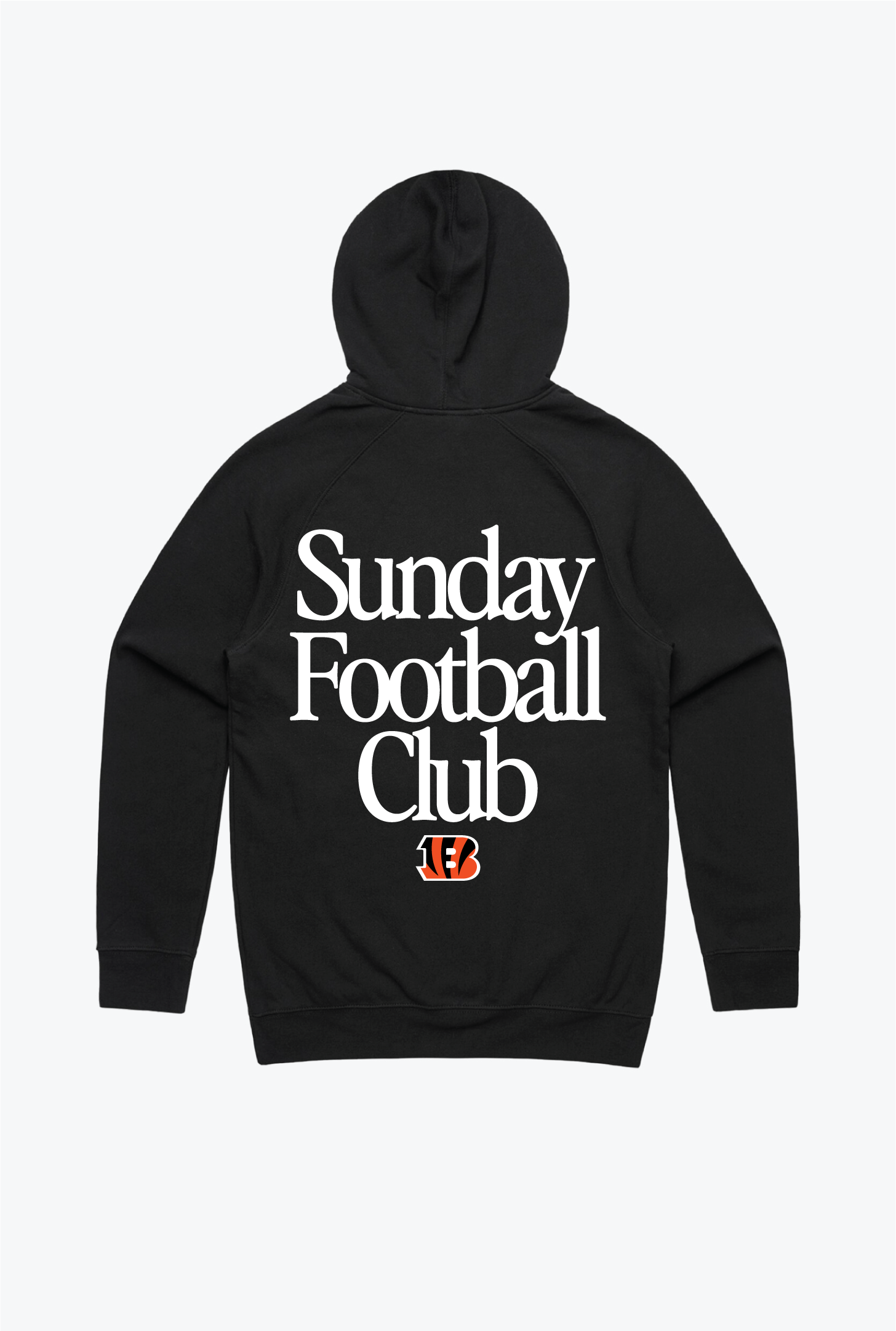 Cincinnati Bengals Sunday Football Club Hoodie - Black