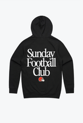 Cleveland Browns Sunday Football Club Hoodie - Black