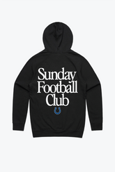 Indianapolis Colts Sunday Football Club Hoodie - Black