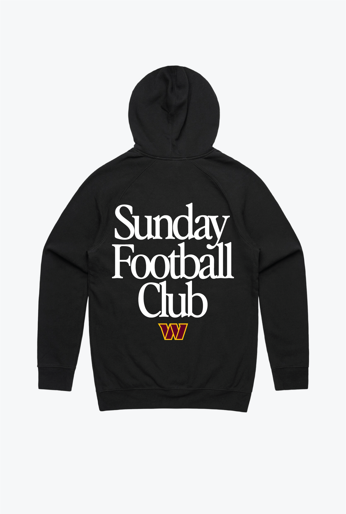 Washington Commanders Sunday Football Club Hoodie - Black