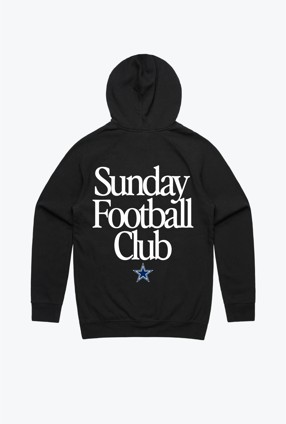 Dallas Cowboys Sunday Football Club Hoodie - Black