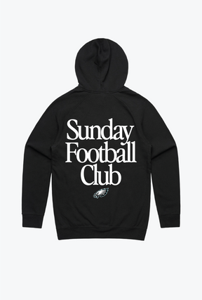 Philadelphia Eagles Sunday Football Club Hoodie - Black