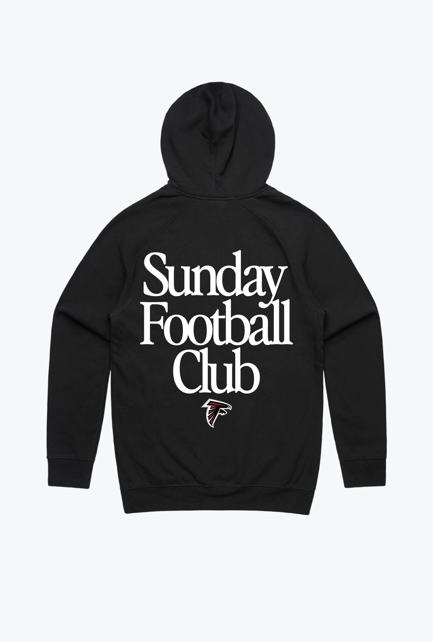 Atlanta Falcons Sunday Football Club Hoodie - Black