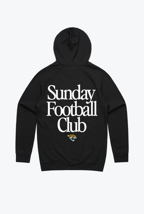 Jacksonville Jaguars Sunday Football Club Hoodie - Black