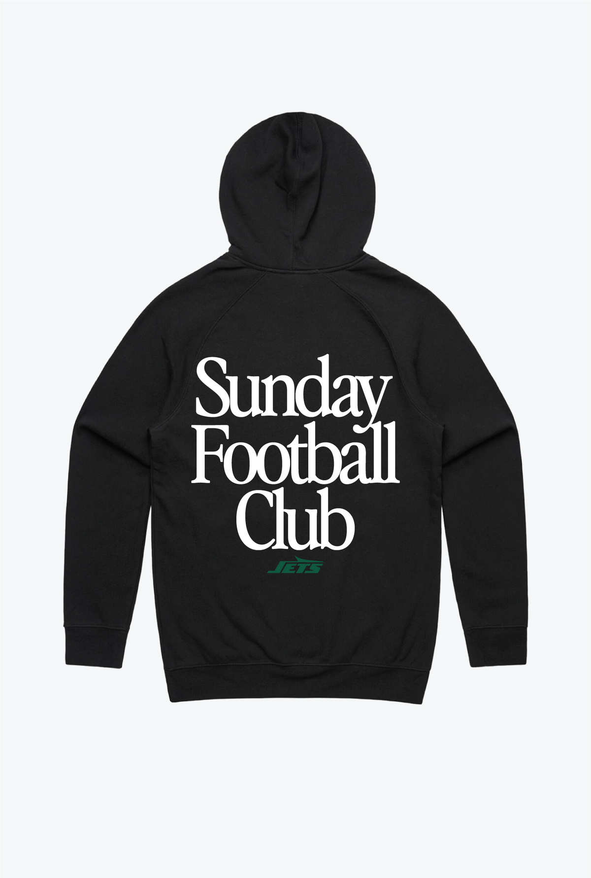 New York Jets Sunday Football Club Hoodie - Black