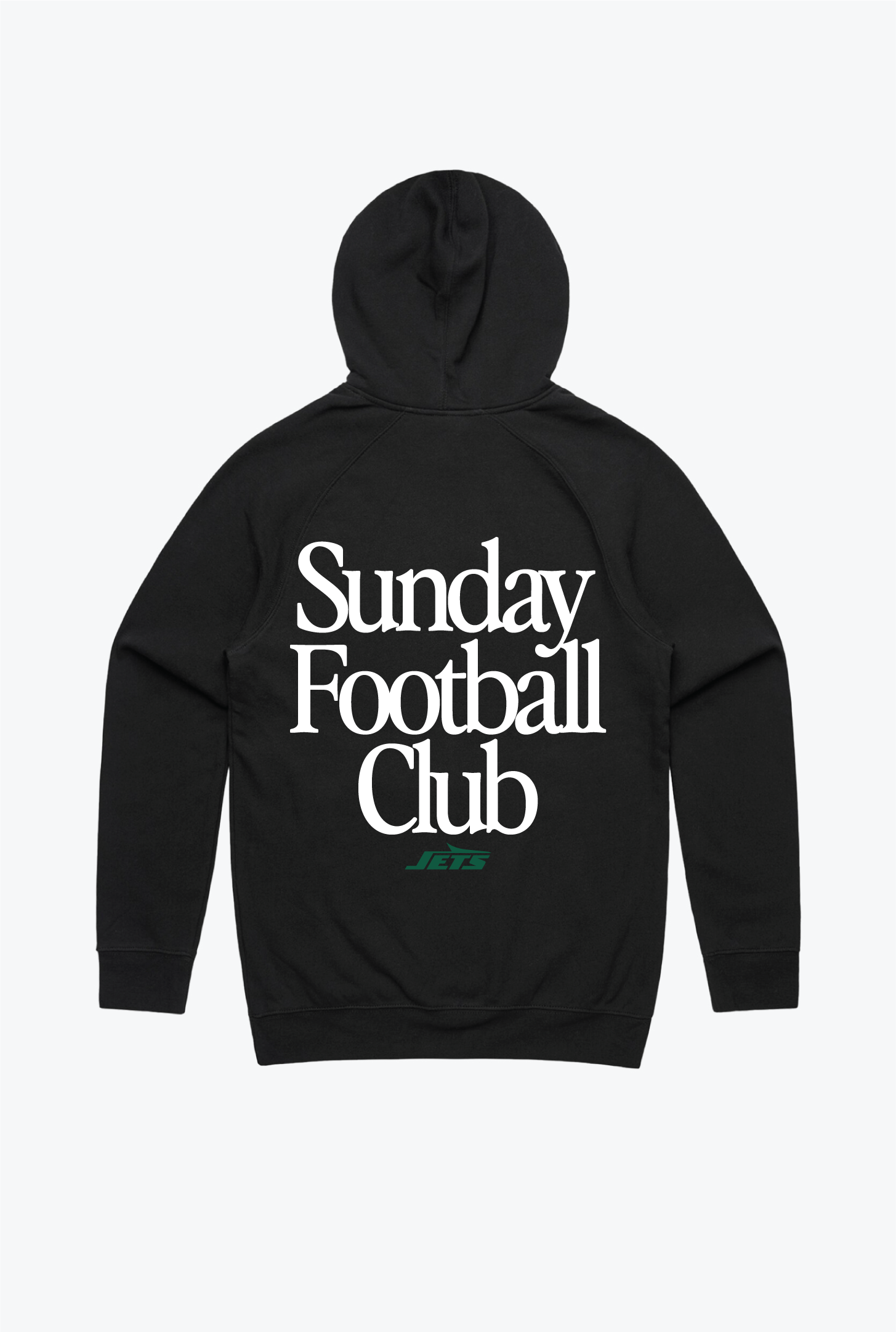 New York Jets Sunday Football Club Hoodie - Black