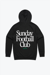 New York Jets Sunday Football Club Hoodie - Black