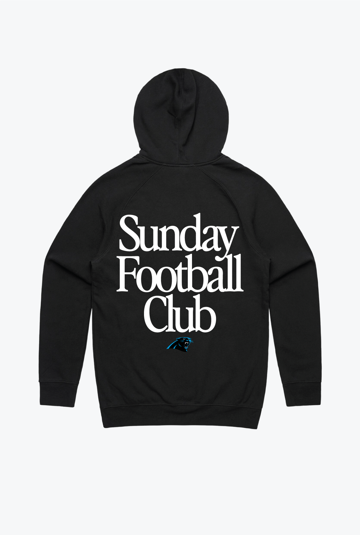 Carolina Panthers Sunday Football Club Hoodie - Black