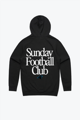 Carolina Panthers Sunday Football Club Hoodie - Black