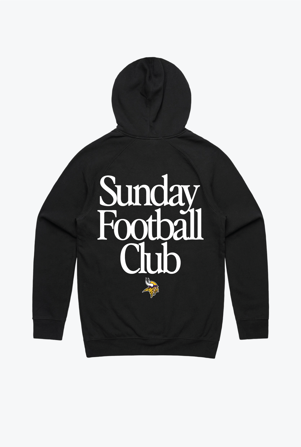 Minnesota Vikings Sunday Football Club Hoodie - Black