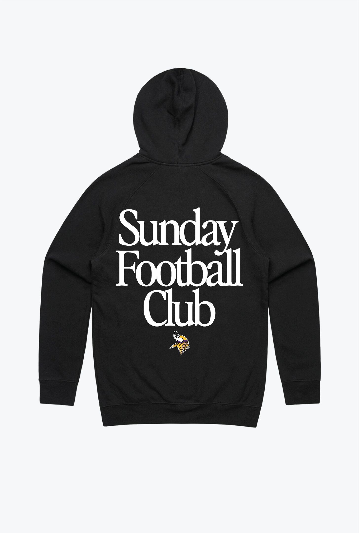 Minnesota Vikings Sunday Football Club Hoodie - Black