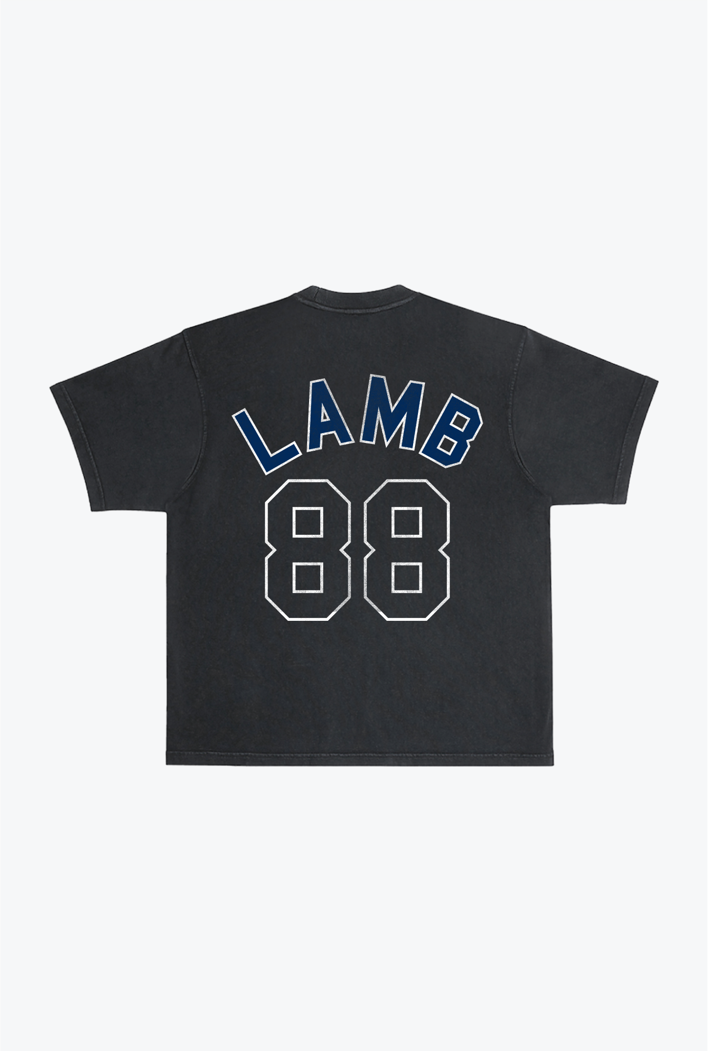 CeeDee Lamb Garment Dyed Heavyweight T-Shirt - Black