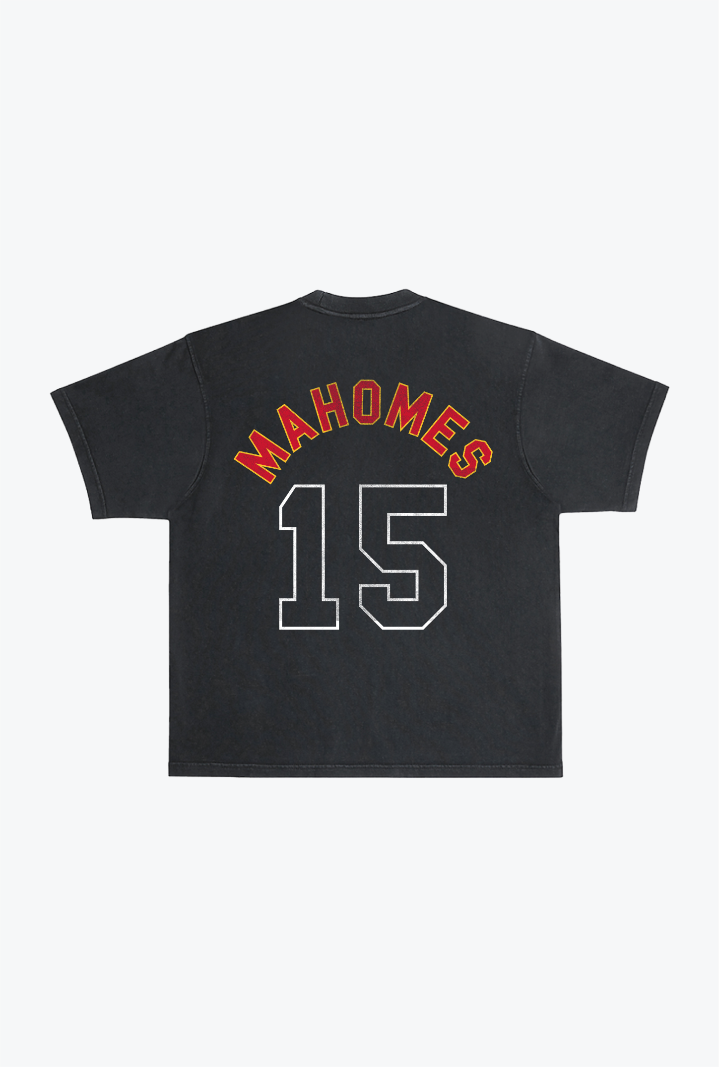 Patrick Mahomes Garment Dyed Heavyweight T-Shirt - Black