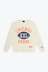 Chicago Bears Warm Up Heavyweight Crewneck - Ivory