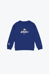 NFL x Nickelodeon Kids Embroidered Crewneck - Buffalo Bills