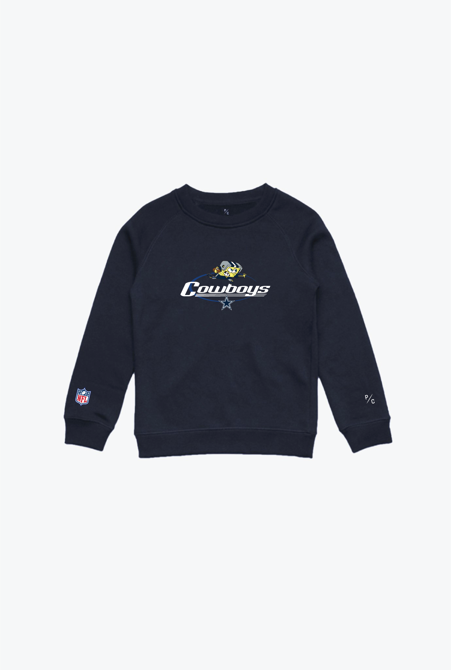 NFL x Nickelodeon Kids Embroidered Crewneck - Dallas Cowboys