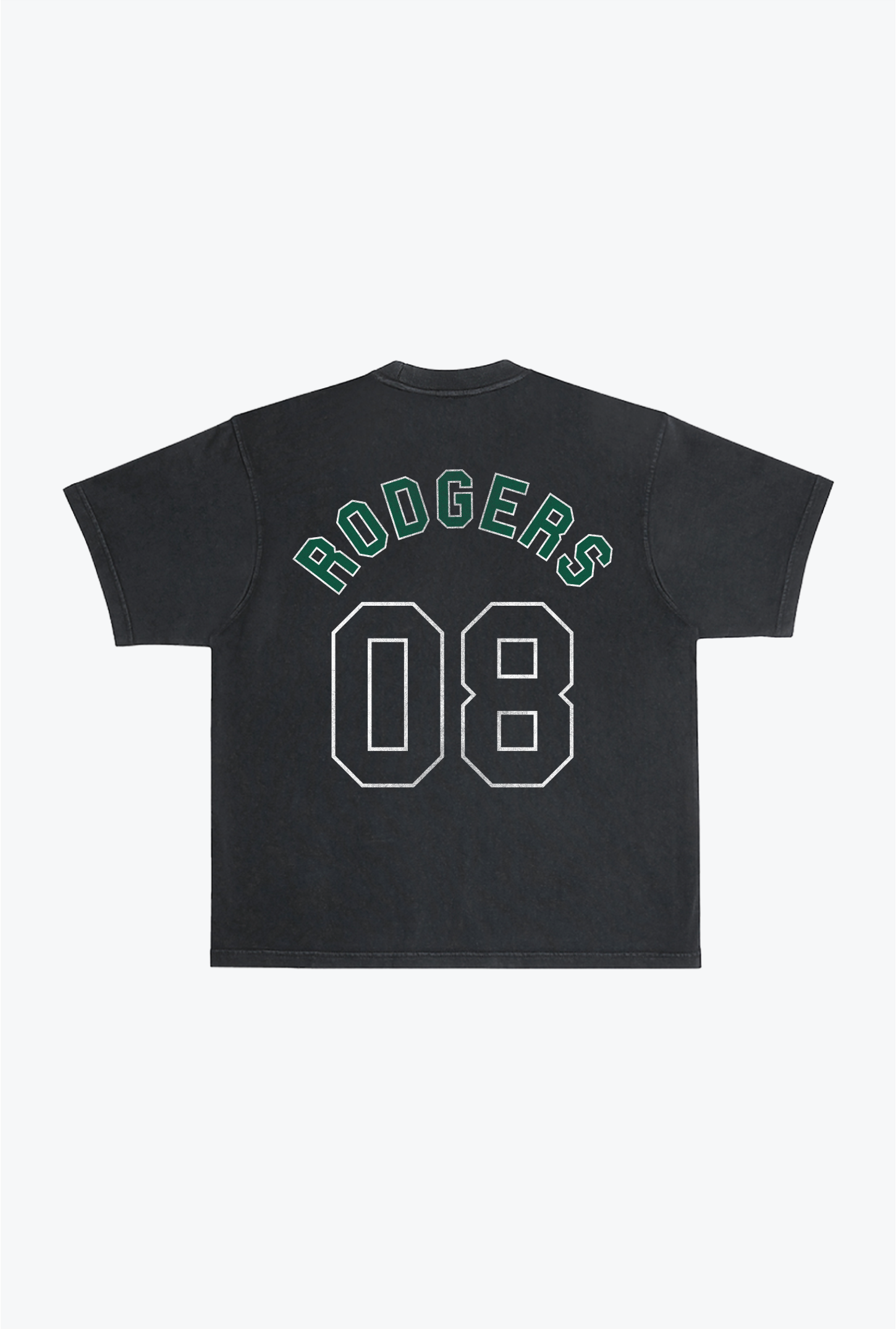 Aaron Rodgers Garment Dyed Heavyweight T-Shirt - Black