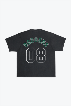 Aaron Rodgers Garment Dyed Heavyweight T-Shirt - Black