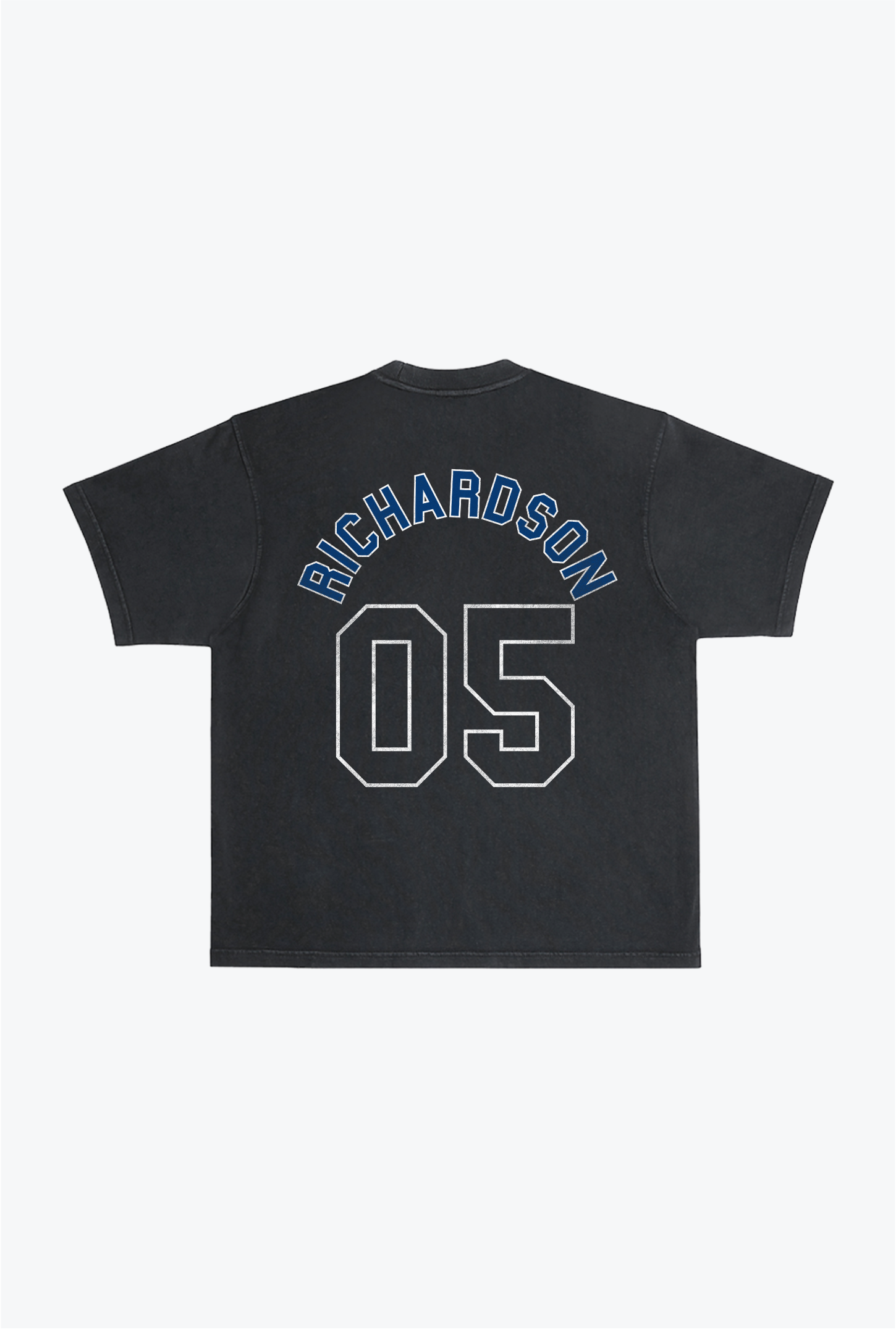 Anthony Richardson Garment Dyed Heavyweight T-Shirt - Black