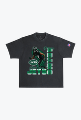 Davante Adams Garment Dyed Heavyweight T-Shirt - Black