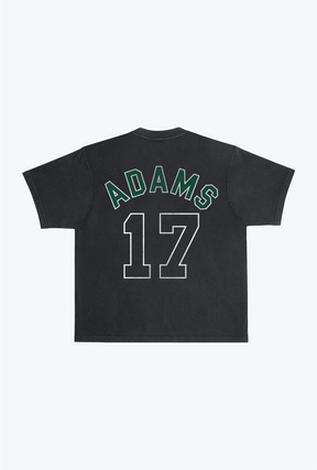 Davante Adams Garment Dyed Heavyweight T-Shirt - Black