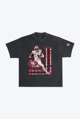 Deebo Samuel Sr. Garment Dyed Heavyweight T-Shirt - Black