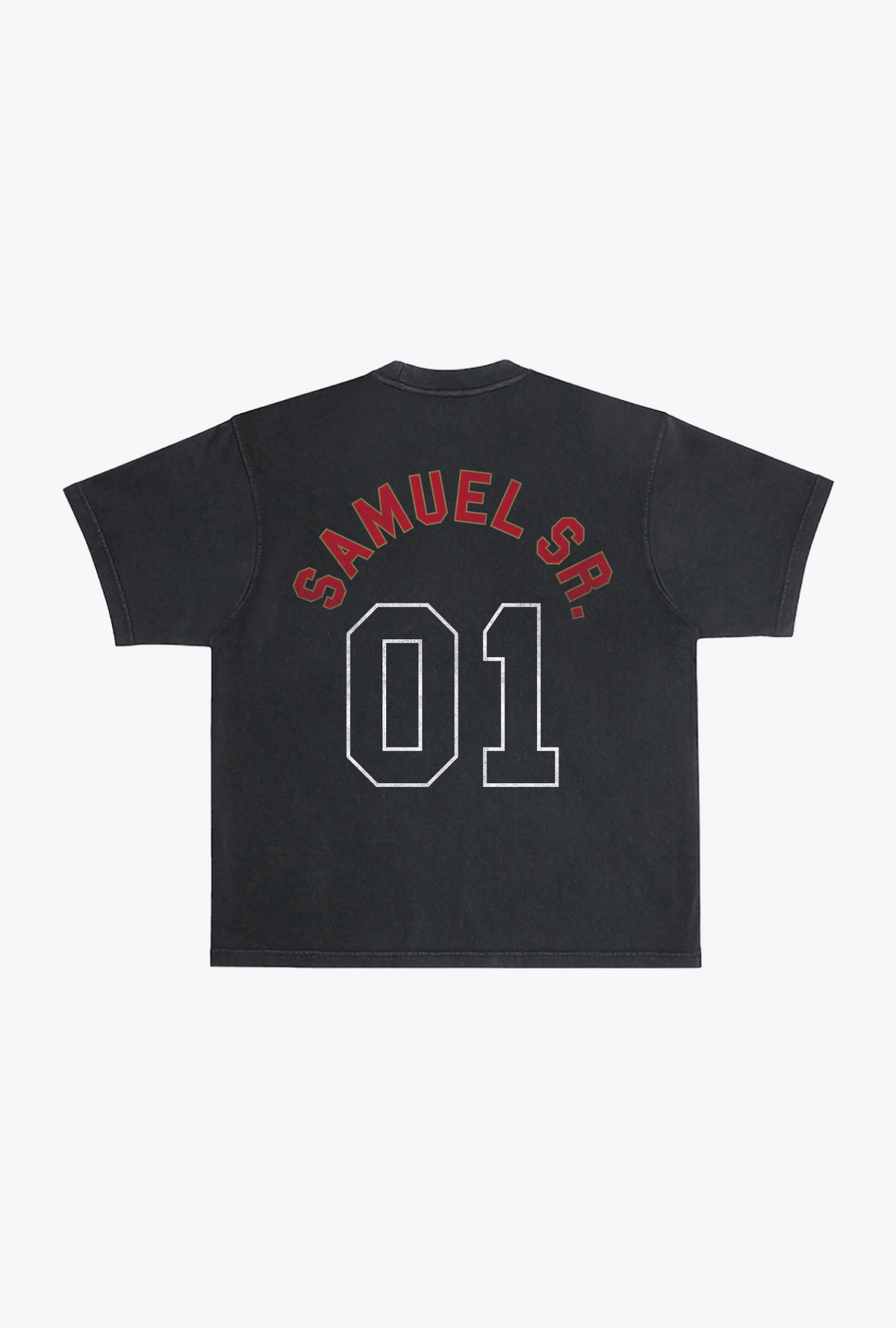 T-shirt épais teint en pièce Deebo Samuel Sr. - Noir