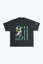 DeVonta Smith Garment Dyed Heavyweight T-Shirt - Black