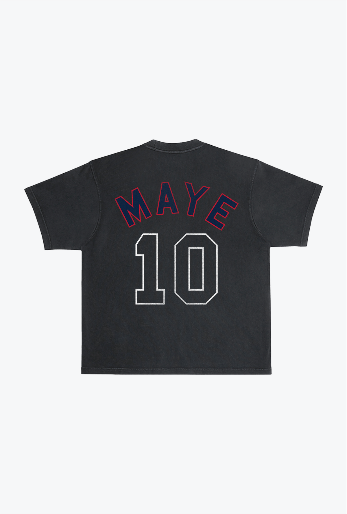 T-shirt épais teint en pièce Drake Maye - Noir