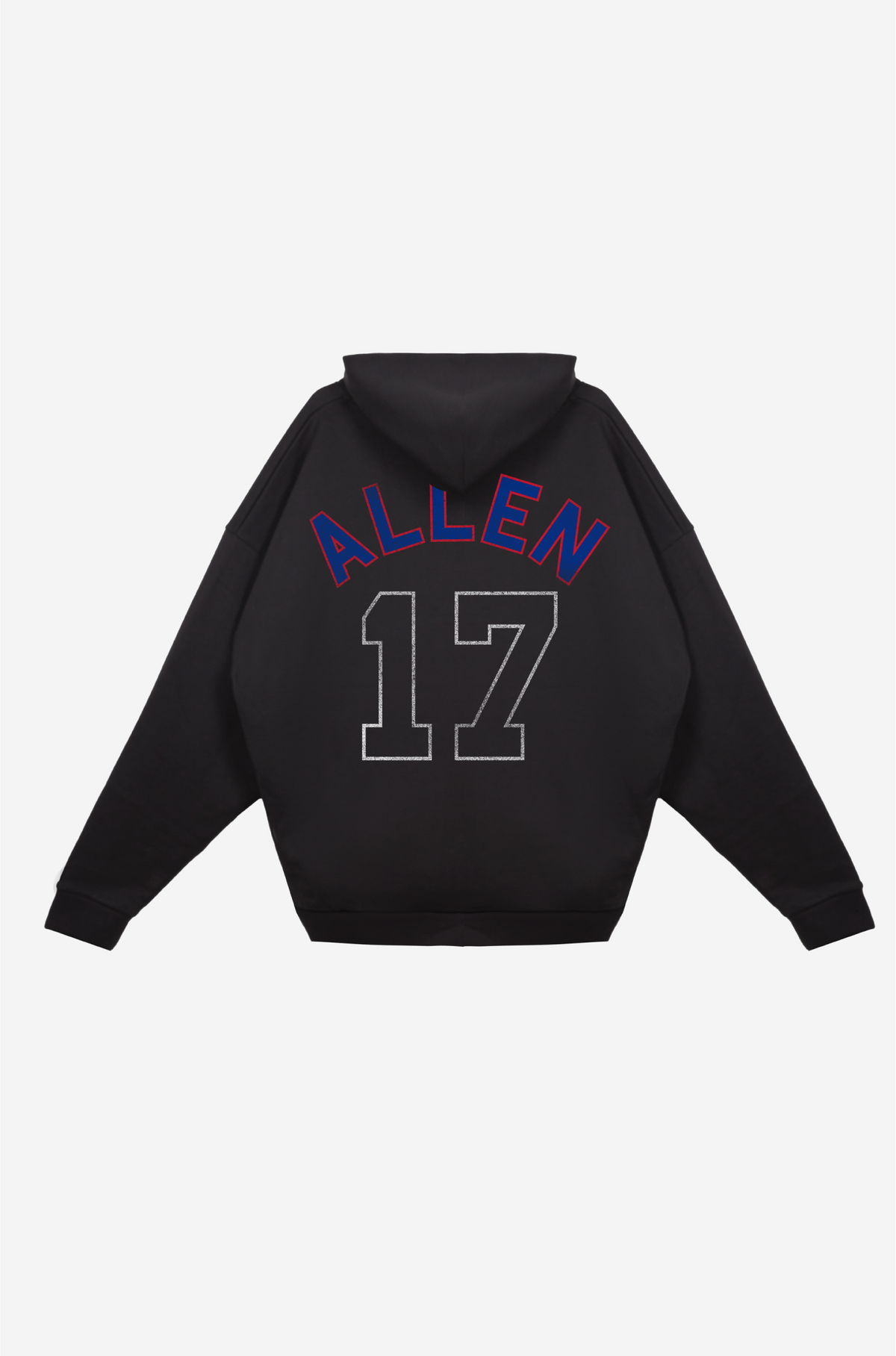 Josh Allen SuperHeavy™️ Hoodie - Schwarz