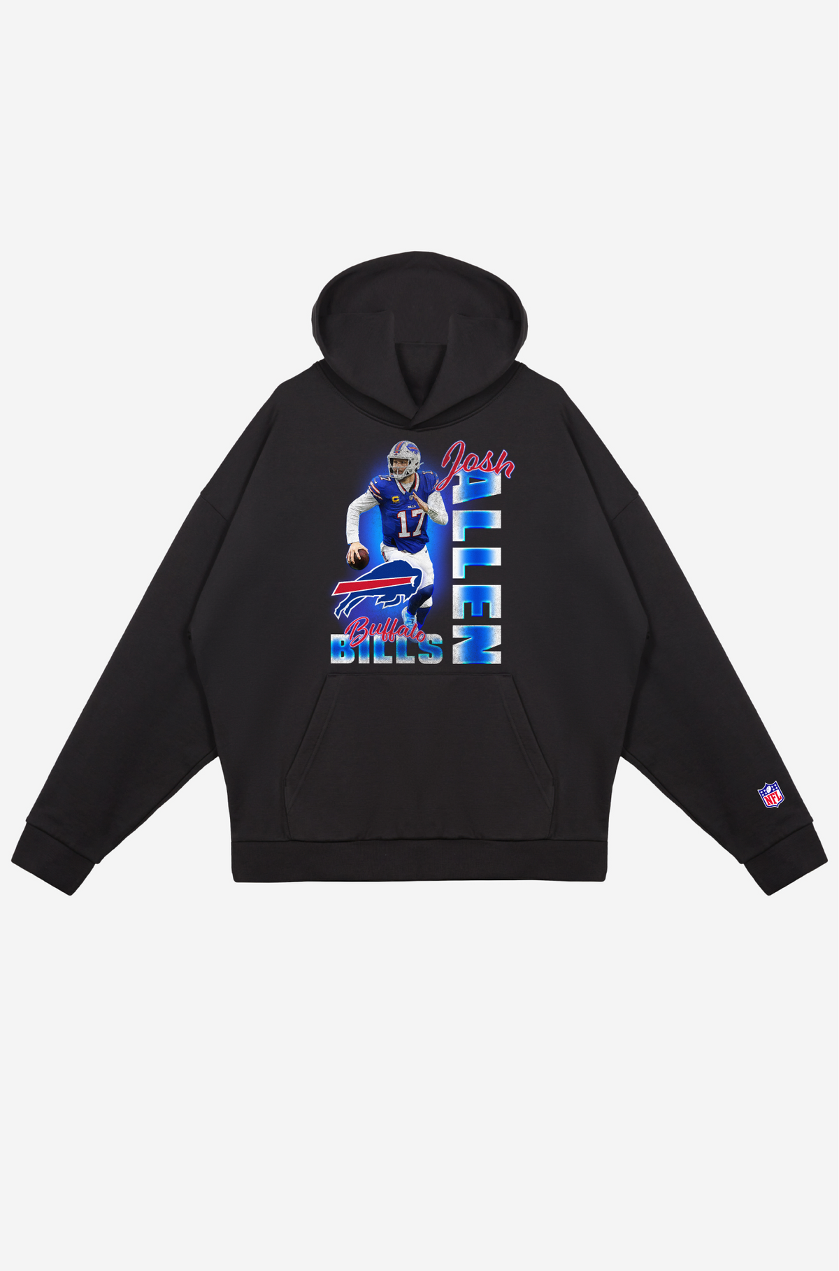 Josh Allen SuperHeavy™️ Hoodie - Schwarz