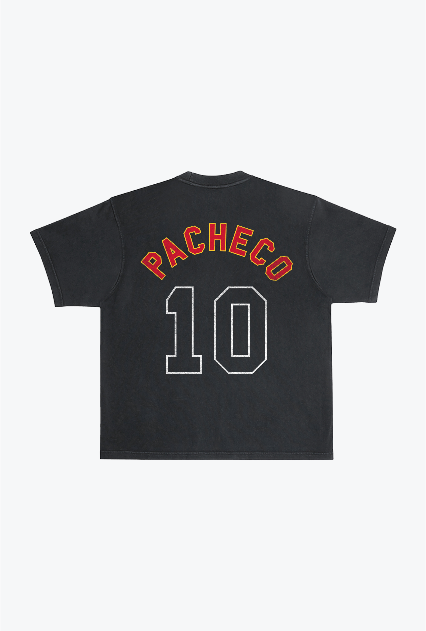 Isiah Pacheco Garment Dyed Heavyweight T-Shirt - Black