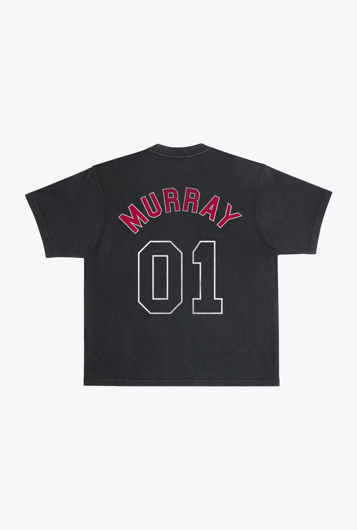 Kyler Murray – Schweres, stückgefärbtes T-Shirt – Schwarz