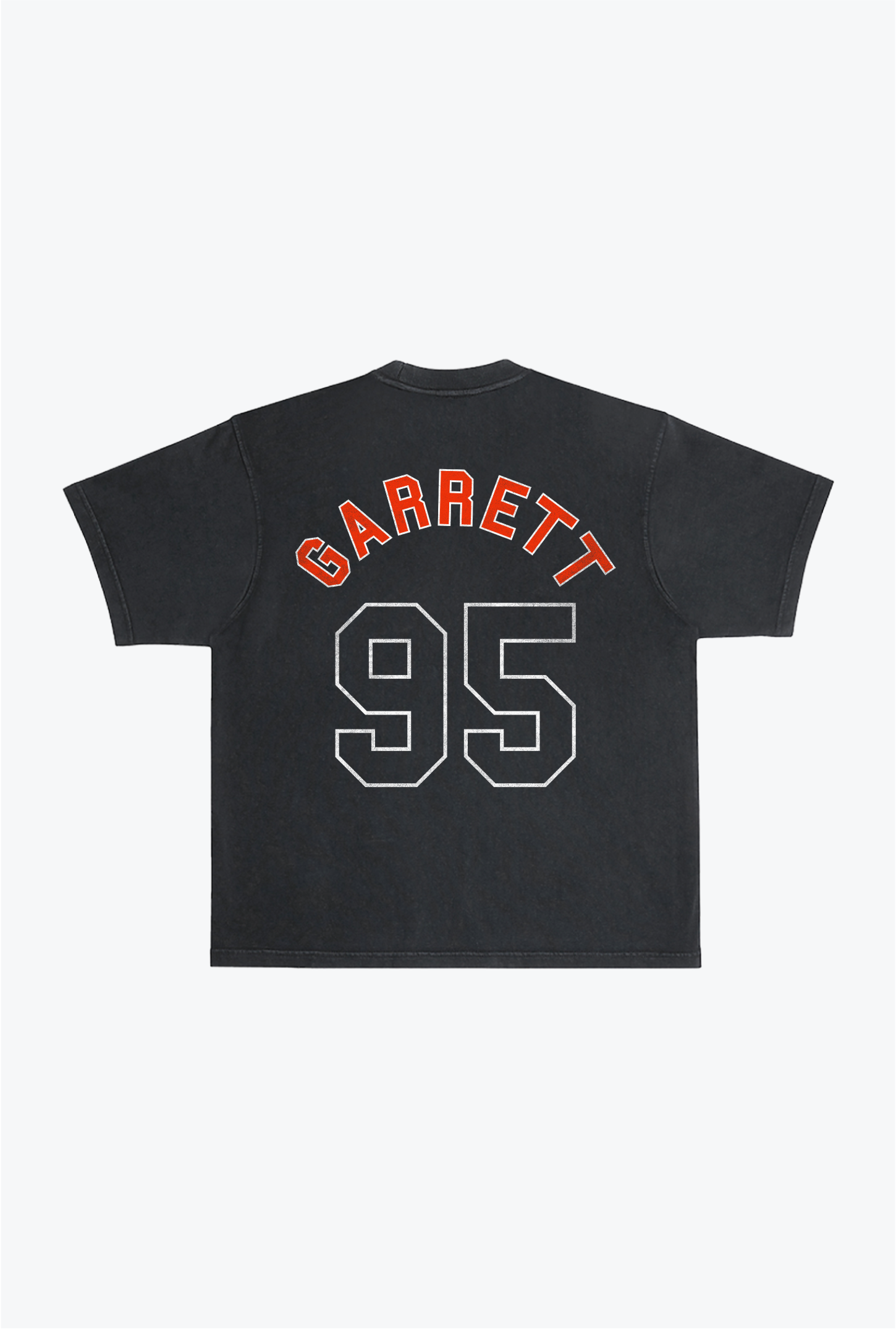 Myles Garrett Garment Dyed Heavyweight T-Shirt - Black