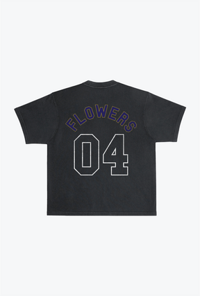 Zay Flowers Garment Dyed Heavyweight T-Shirt - Black