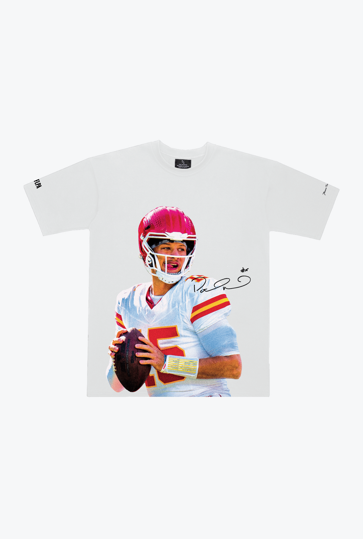 Patrick Mahomes Icon Player Heavyweight T-Shirt - White