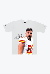 Travis Kelce Icon Player Heavyweight T-Shirt - White