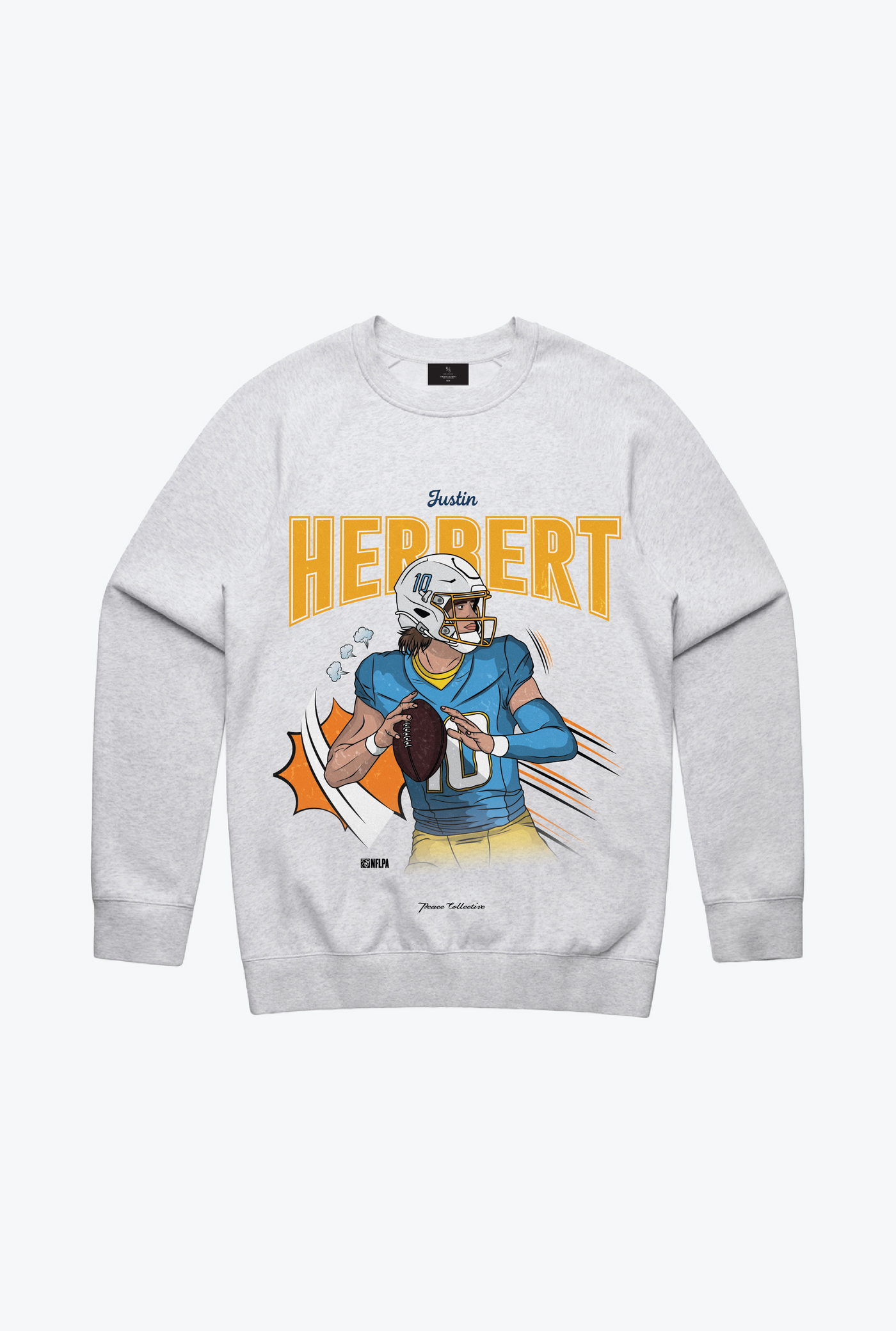 Justin Herbert Crewneck - Ash