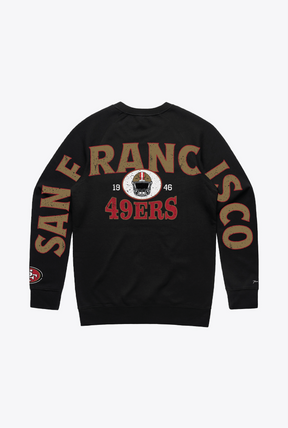 San Francisco 49ers Spirit Crewneck - Black