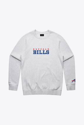 Sweat à col ras du cou Buffalo Bills Spirit - Cendre