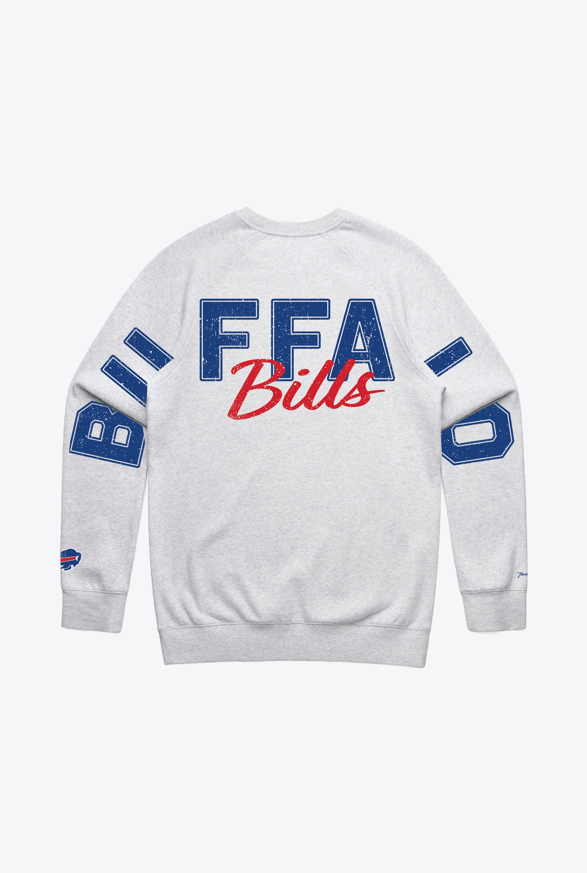 Buffalo Bills Spirit Crewneck - Ash