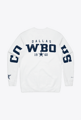 T-shirt à col ras du cou Dallas Cowboys Spirit - Blanc