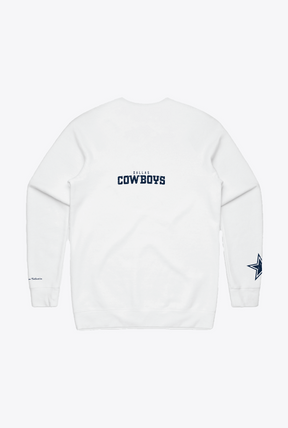 Dallas Cowboys Spirit Crewneck - White